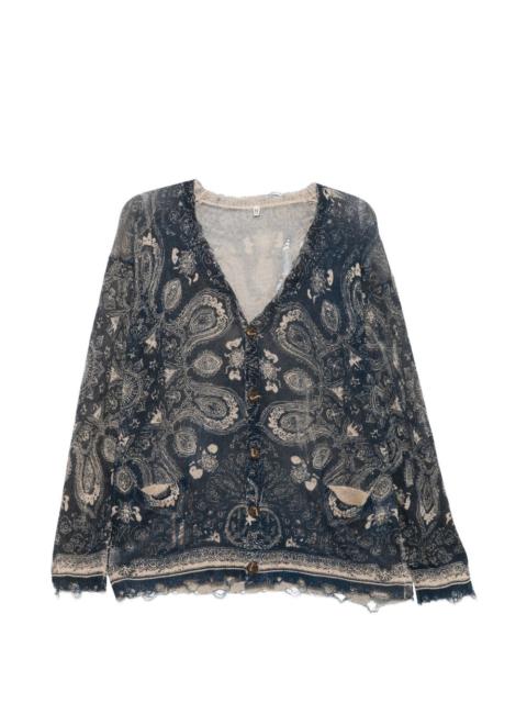 bandana button knitwear