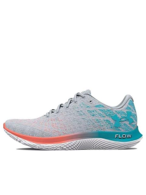 (WMNS) Under Armour Flow Velociti Wind 'Halo Grey Fresco Blue' 3024911-103