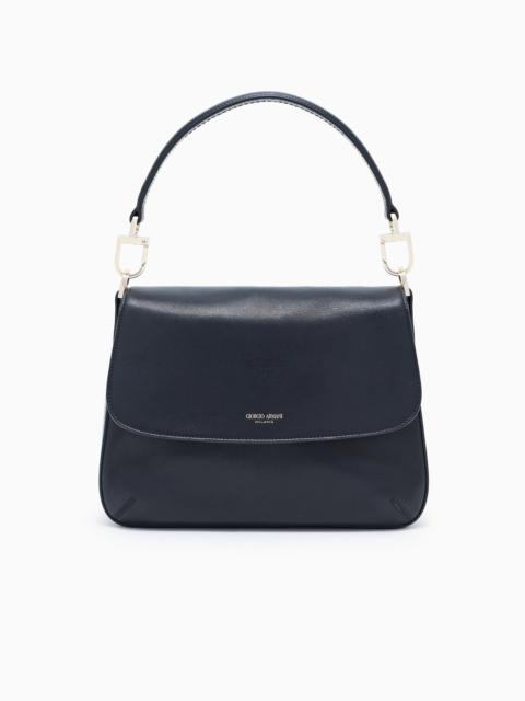 Medium la Prima Soft baguette bag in nappa leather