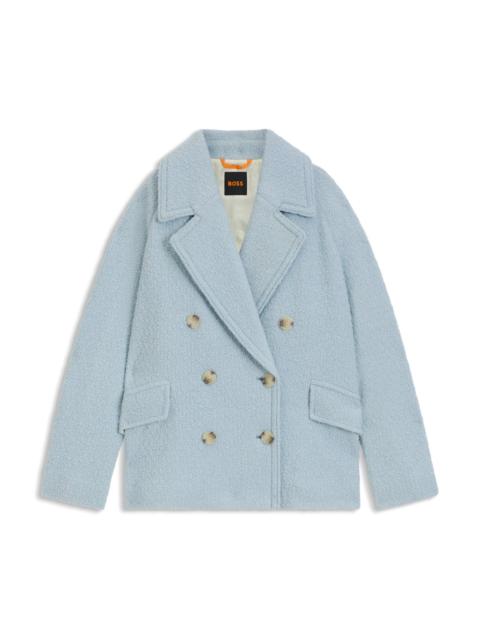 CABAN COAT WITH BOXY FIT