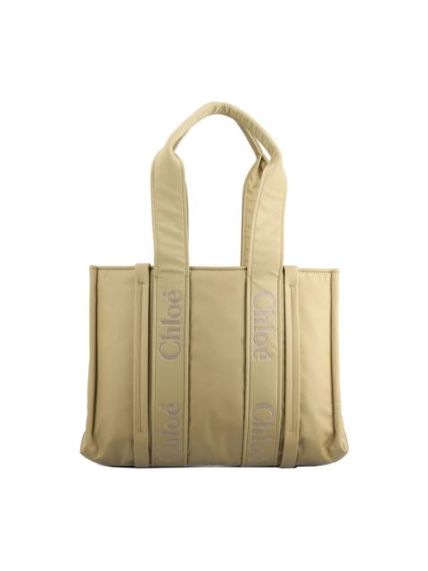 GREEN BAGS WITH EMBROIDERY