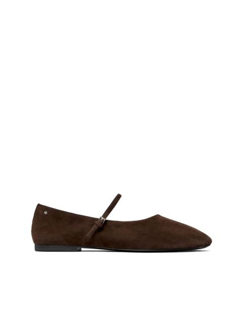 MARY JANE   BALLET SUEDE