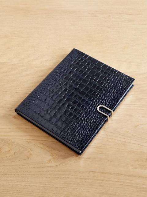 Portobello Mara Croc-effect Leather Diary