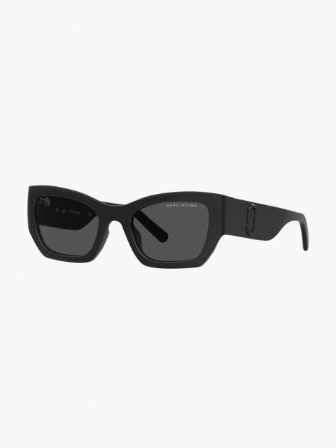 THE J MARC SQUARE CAT EYE SUNGLASSES