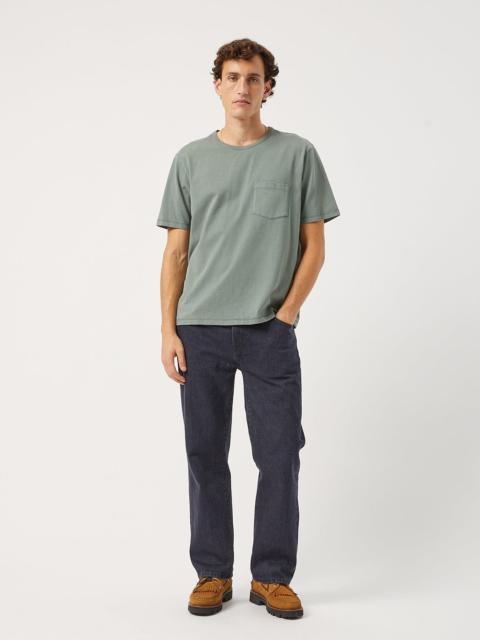 GARMENT DYE TEE - SEAFOAM