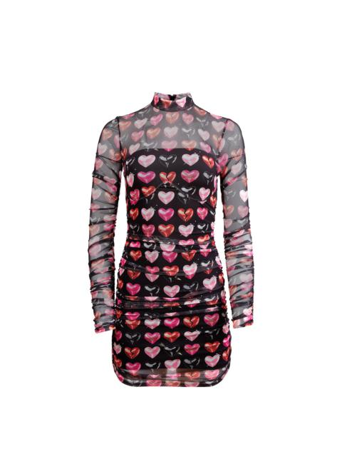 Heartbreaker Ruched Mini Dress