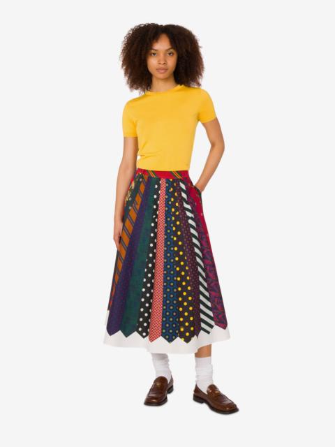 COTTON GABARDINE SKIRT ARCHIVE