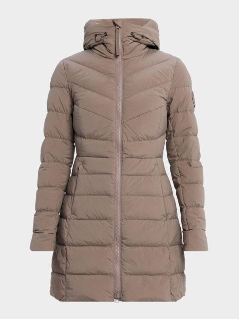 Clair Down Hooded Coat