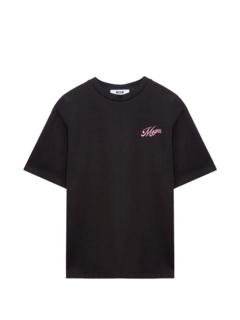 embroidered T-shirt