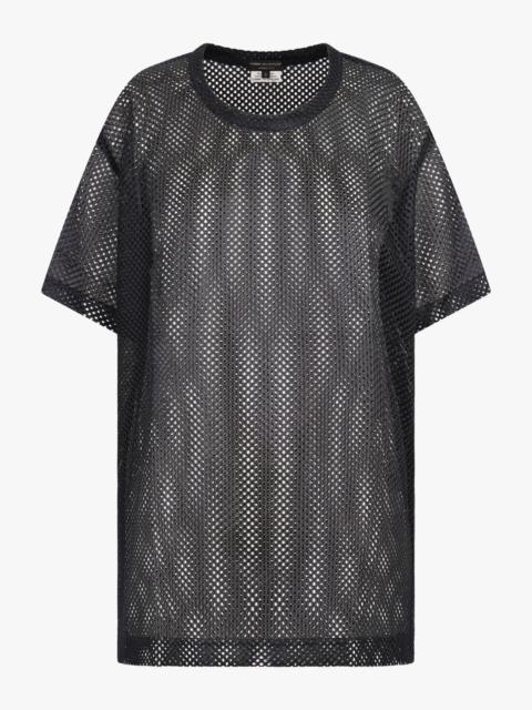 S/S MESH T-SHIRT | BLACK
