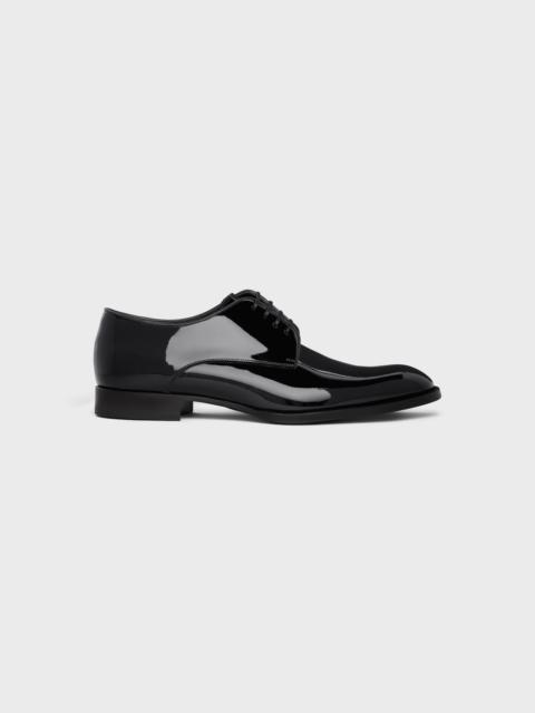CELINE TUXEDO DERBY in Patent calfskin
