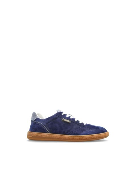Greca Court suede sneakers