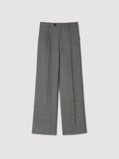 STRAIGHT-LEG TROUSERS