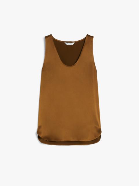 FILLY Silk satin top