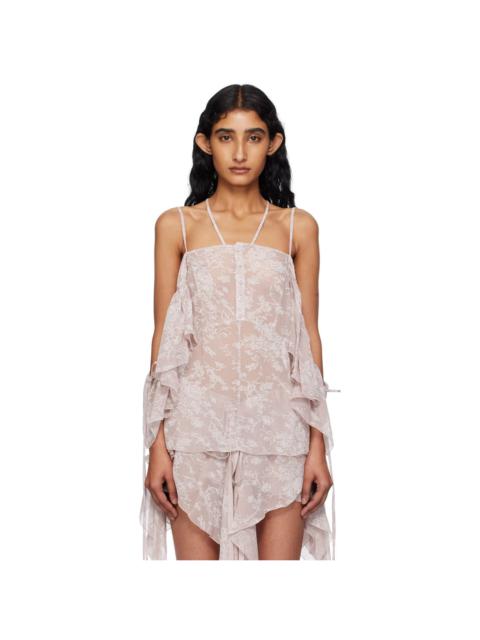 Pink Valeska Bias Blouse