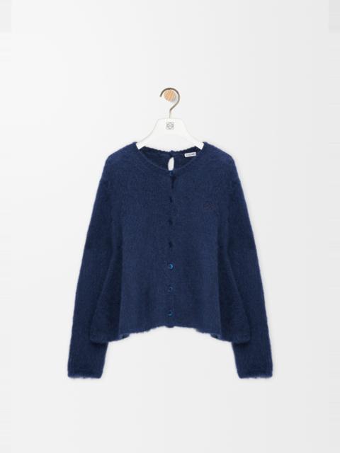 Cardigan in mohair blend