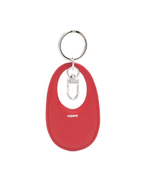 Swipe oval-frame keyring