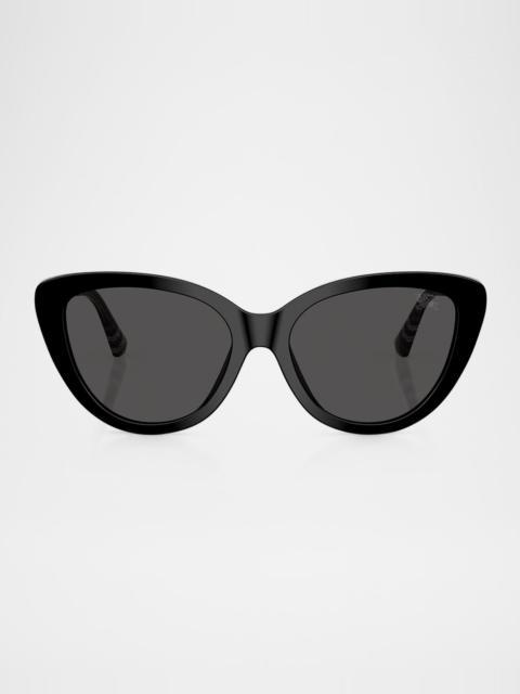 BE4457F Cat Eye Acetate Sunglasses