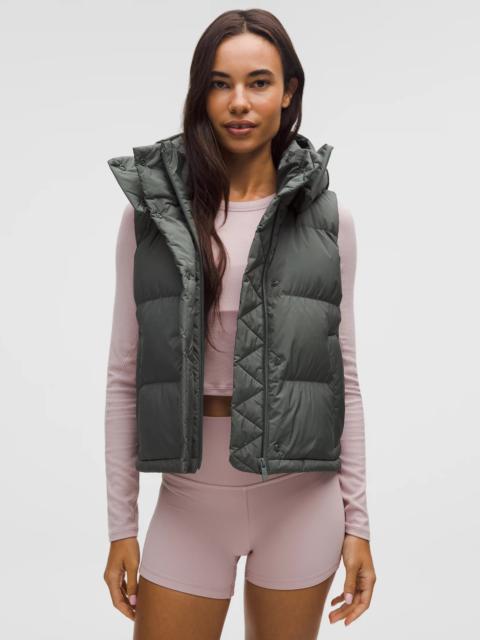 Wunder Puff 600-Down-Fill Cropped Vest