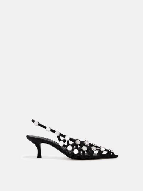 ''GRID'' BLACK SLINGBACK