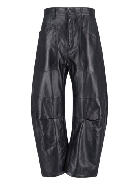 'SHON' LEATHER PANTS
