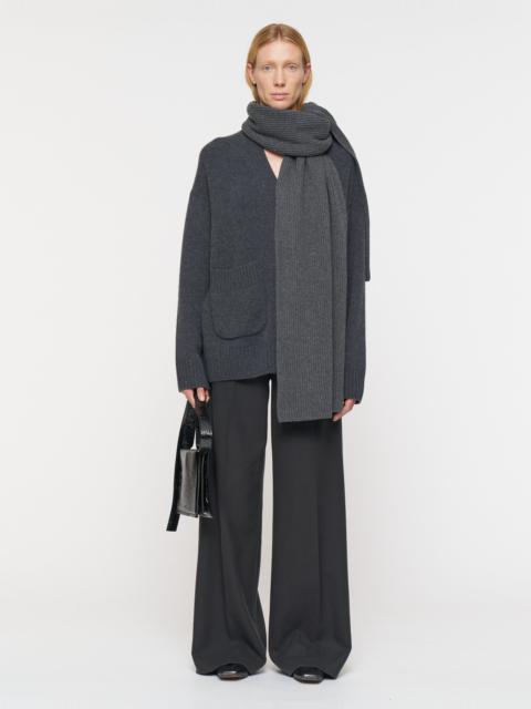 Light Cardigan Stitch Scarf