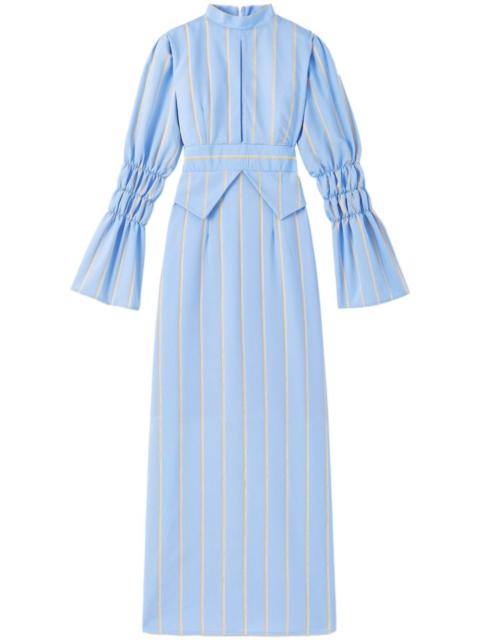 Keith striped maxi dress