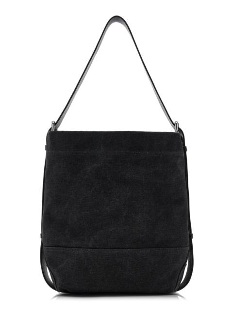 Small Belted Tote black