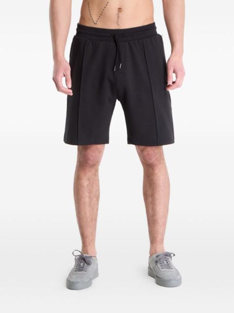 drawstring-fastening panelled shorts
