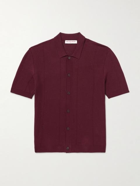 Tiernan Cotton Shirt Burgundy