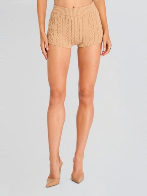 MOLLY CABLE KNIT HOT SHORT