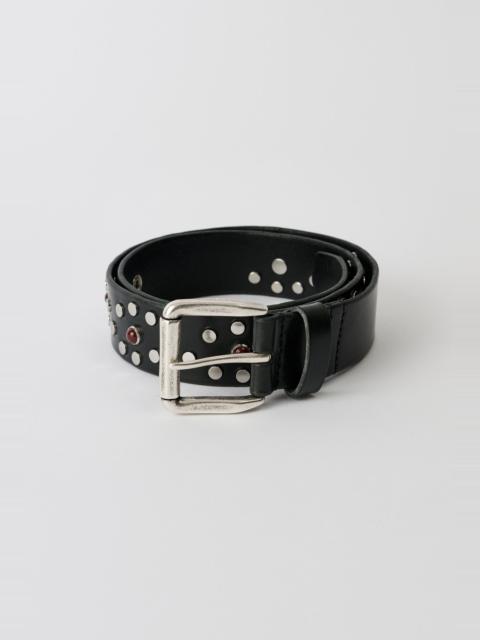 Vortex Belt Slow Black Arid Bull Hide