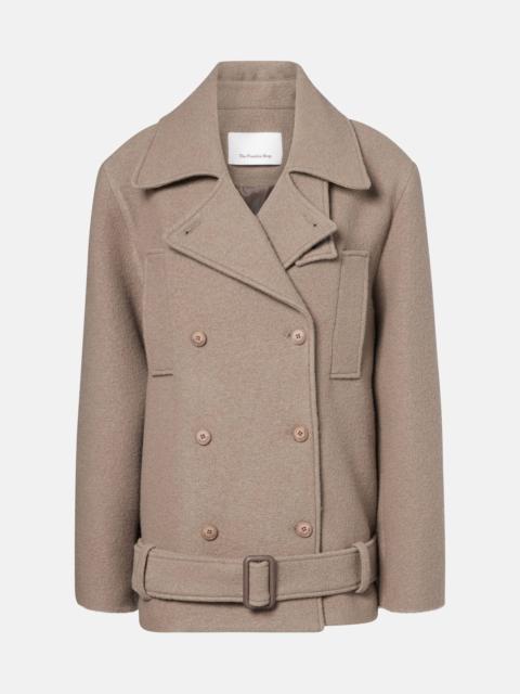 Scothern virgin wool peacoat