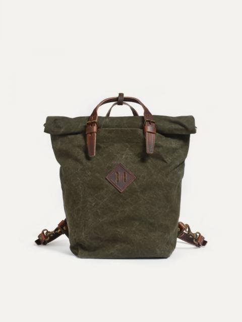 WOODY 25L BACKPACK  -  DARK KHAKI STONEWASHED