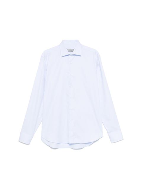 pattern-jacquard shirt