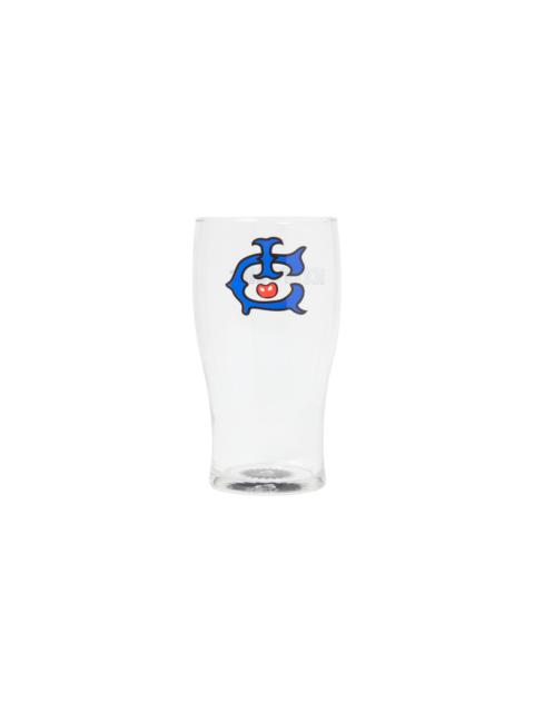 TEAM IC LOGO PUB GLASS
