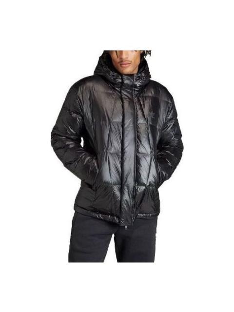 adidas Lightweight Down Puffer Jacket 'Black' IR7131