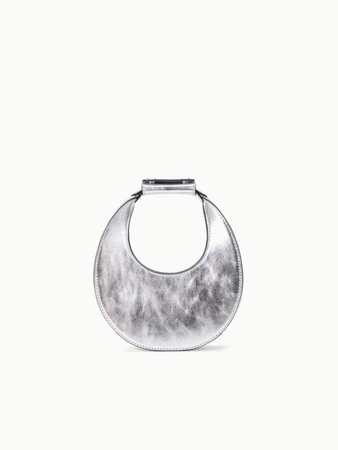 STAUD GOOD NIGHT MOON BAG SILVER