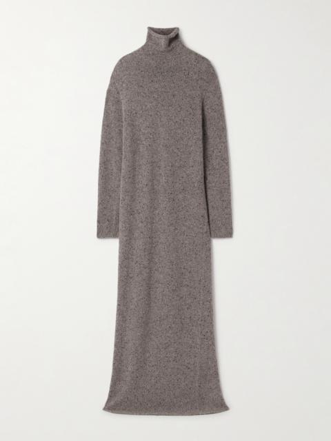 Melani Cashmere Turtleneck Maxi Dress