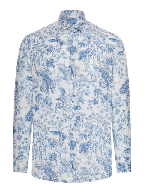 COTTON SHIRT WITH PAISLEY PRINT