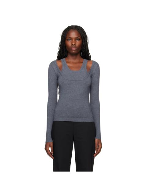 Gray Étoile Sweater