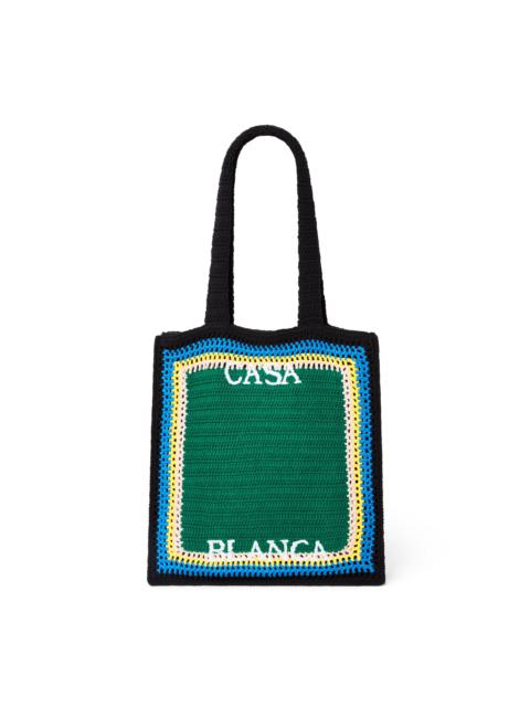 Stripe Crochet Bag | Casablanca Paris