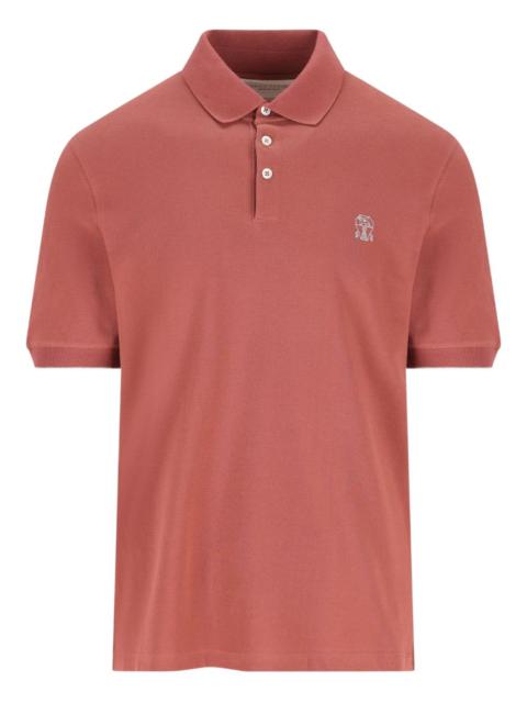 logo polo shirt