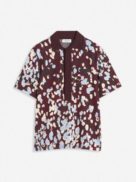 JACQUARD POLO SHIRT