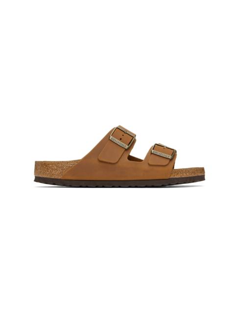 Brown Regular Arizona Sandals