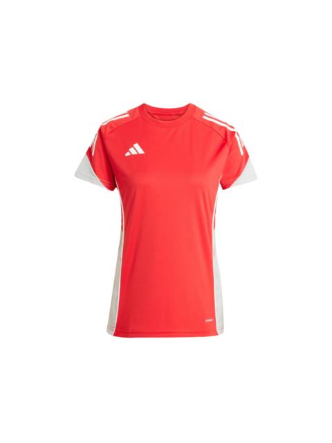 adidas Women's Tiro 25 Competition Jersey Pure Ruby/Team Grey Four