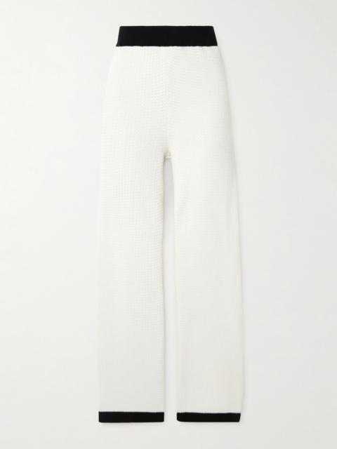Eileen Cotton Straight-leg Pants