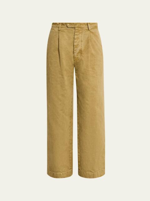 Men's Beige Finx Chino Pants