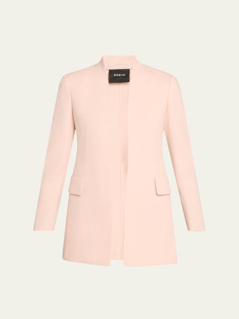 Alvar Double-Face Wool Cardigan Jacket