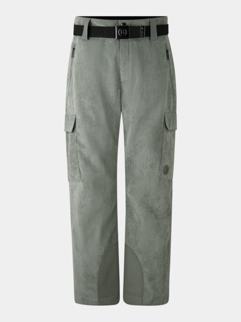Corbin corduroy ski pants in Khaki